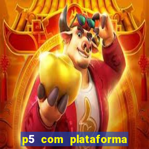 p5 com plataforma de jogos